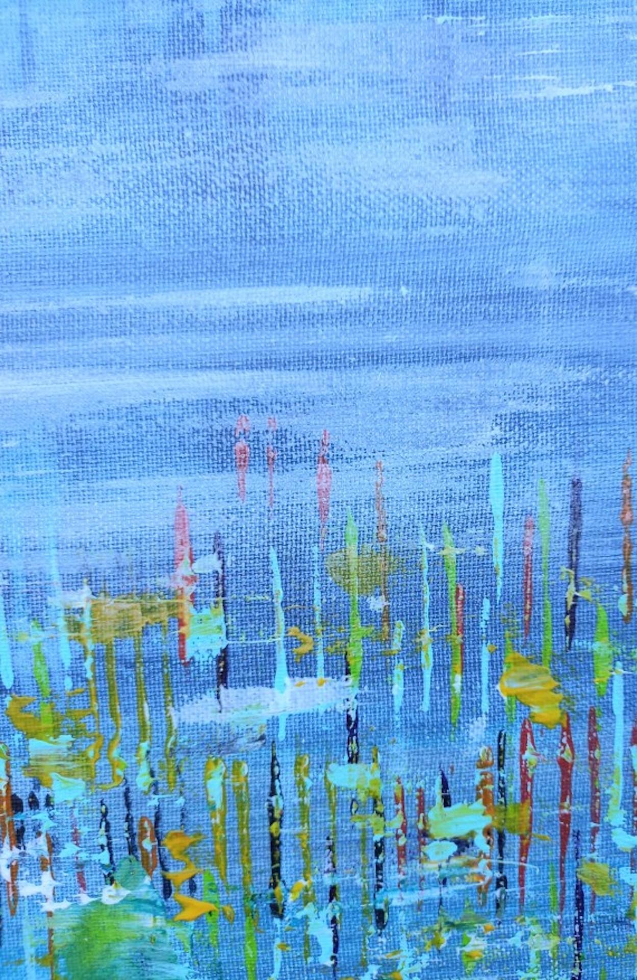 Pixie Willoughby, Future Unknown, Original Abstract Painting, Affordable Art For Sale 1