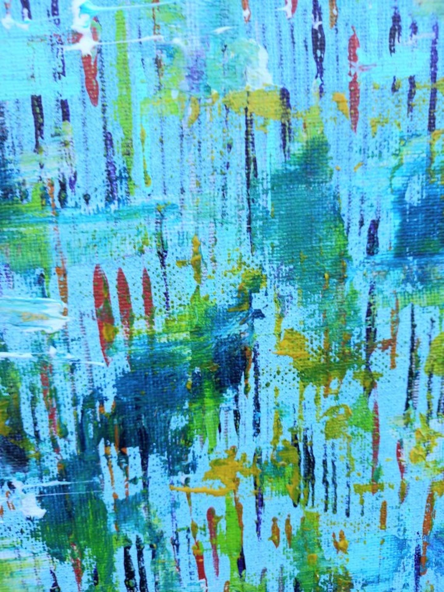 Pixie Willoughby, Future Unknown, Original Abstract Painting, Affordable Art For Sale 2