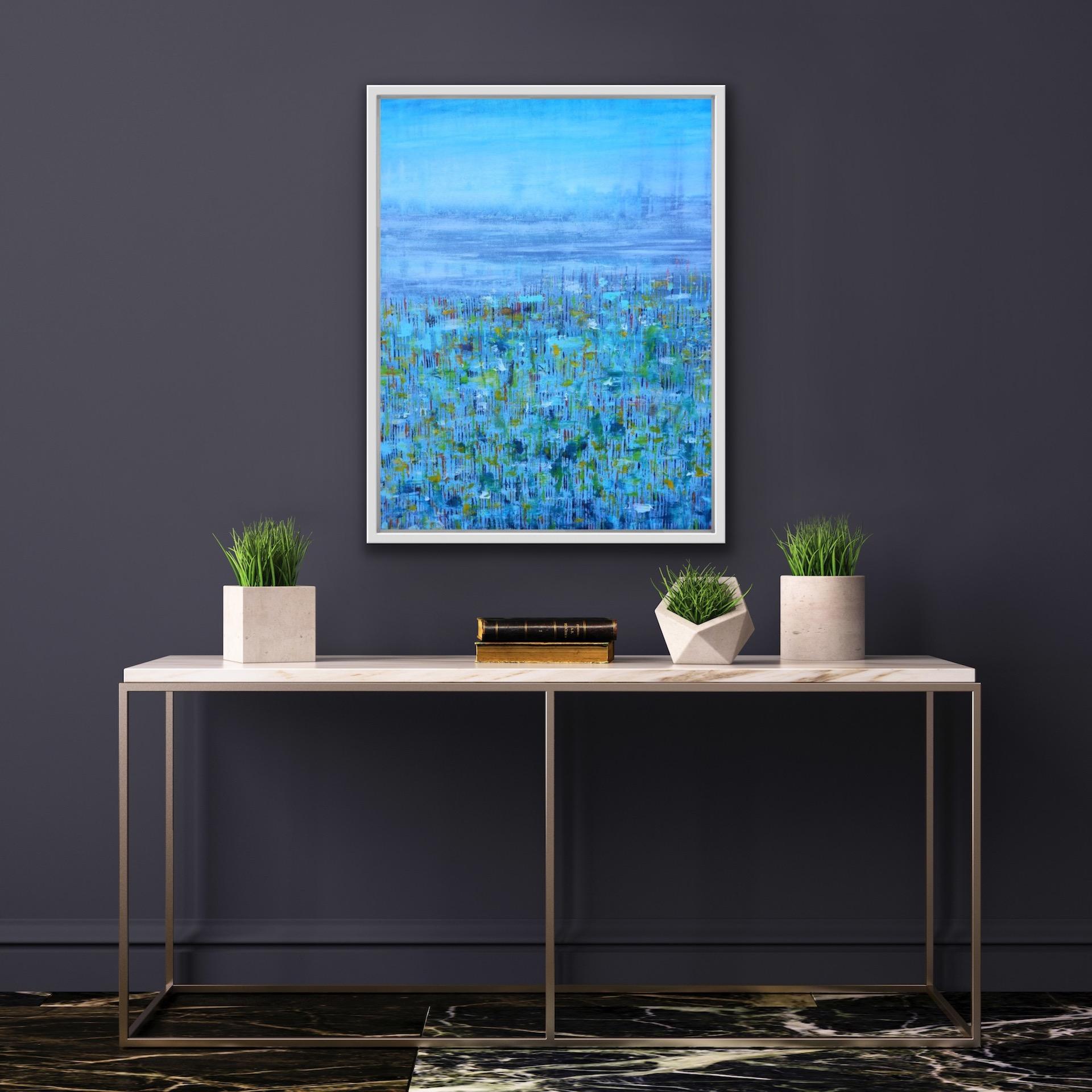 Pixie Willoughby, Futuro Desconocido, Pintura Abstracta Original, Arte Asequible en venta 4