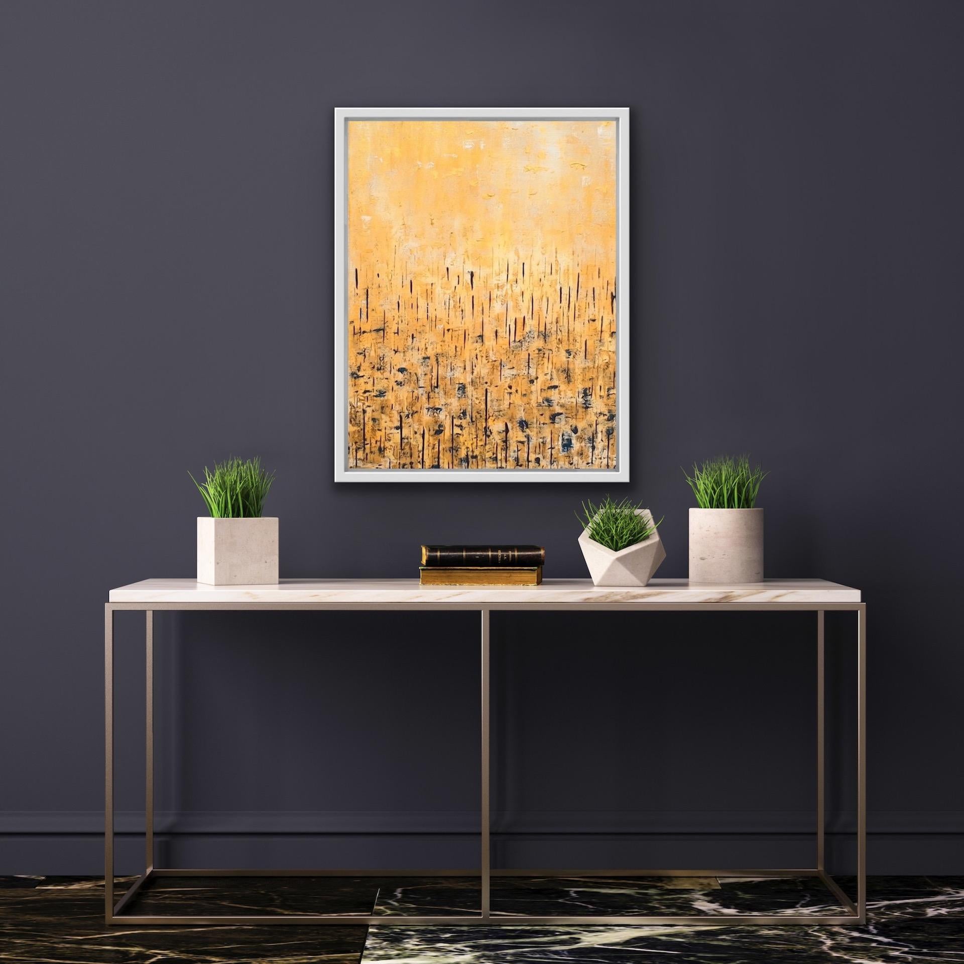 Pixie Willoughby, Golden Future, Art abordable, Peinture contemporaine en vente 4