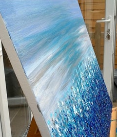 Pixie Willoughby, novembre Dawns, peinture abstraite originale, art abordable