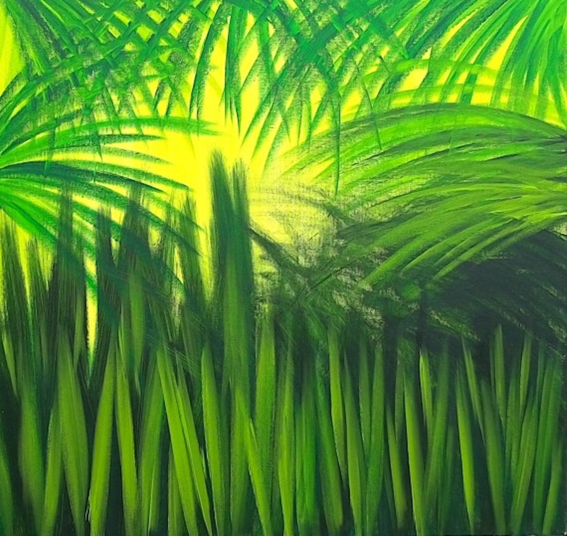 Pixie Willoughby, Rainforest, Art abordable, peinture contemporaine originale