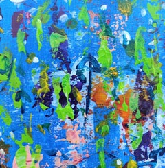 Pixie Willoughby, What Lies Beneath, Original Abstract Painting, Affordable Art