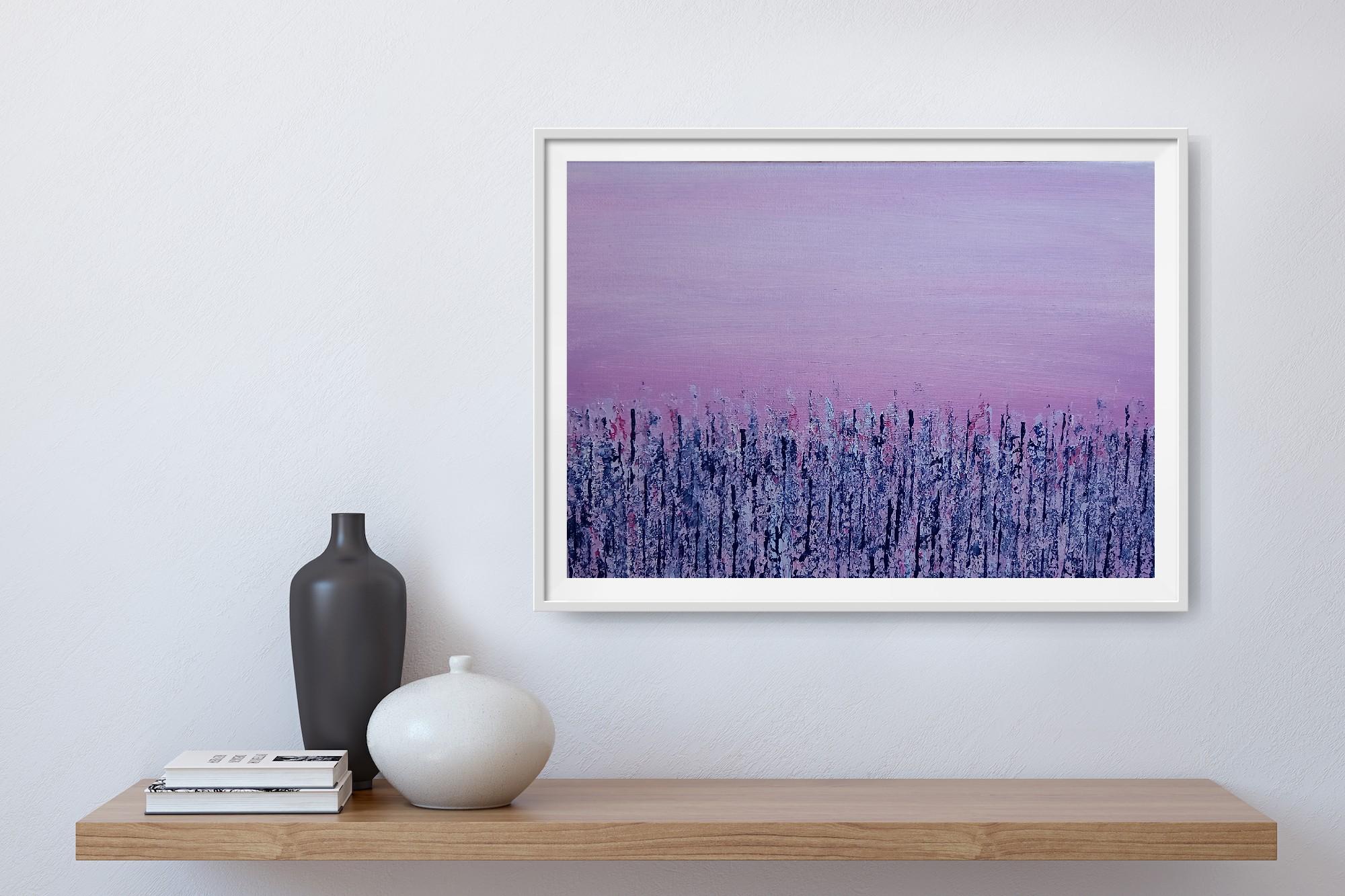 Pretty in Pink - Painting by Pixie Willoughby