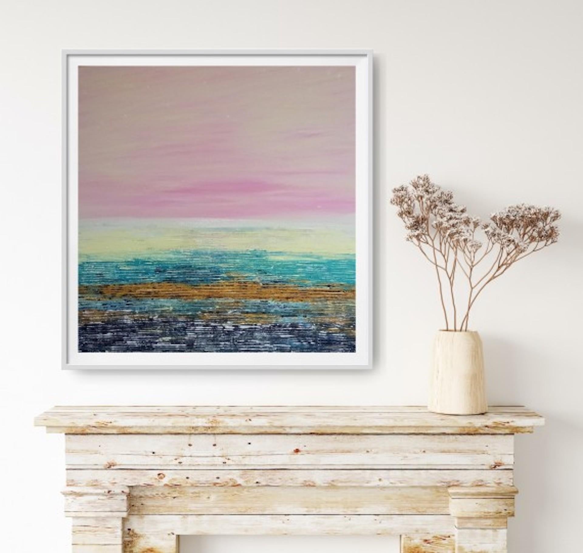 Shepherd’s Delight [2021]

original
Acrylic on canvas
Image size: H:61 cm x W:61 cm
Complete Size of Unframed Work: H:61 cm x W:61 cm x D:4cm
Sold Unframed
Please note that insitu images are purely an indication of how a piece may look

Pink sky at