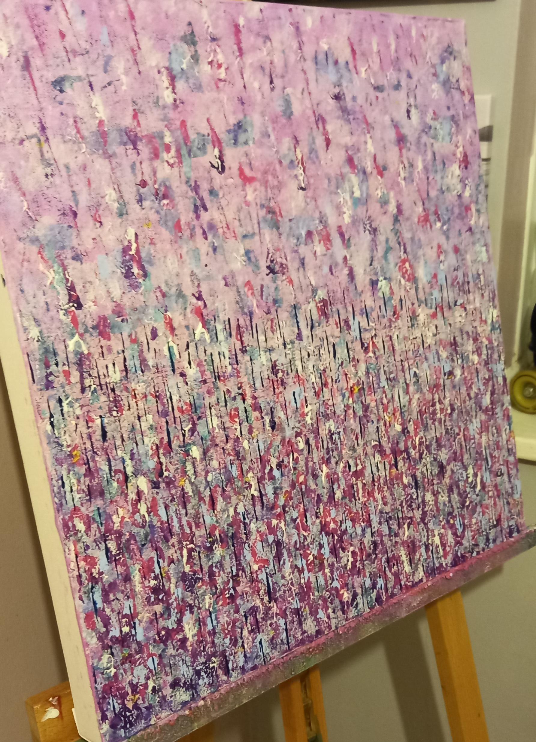 Algún día, Pixie Willoughby, Pintura original, Arte abstracto, Arte con Impasto, 2022 en venta 3