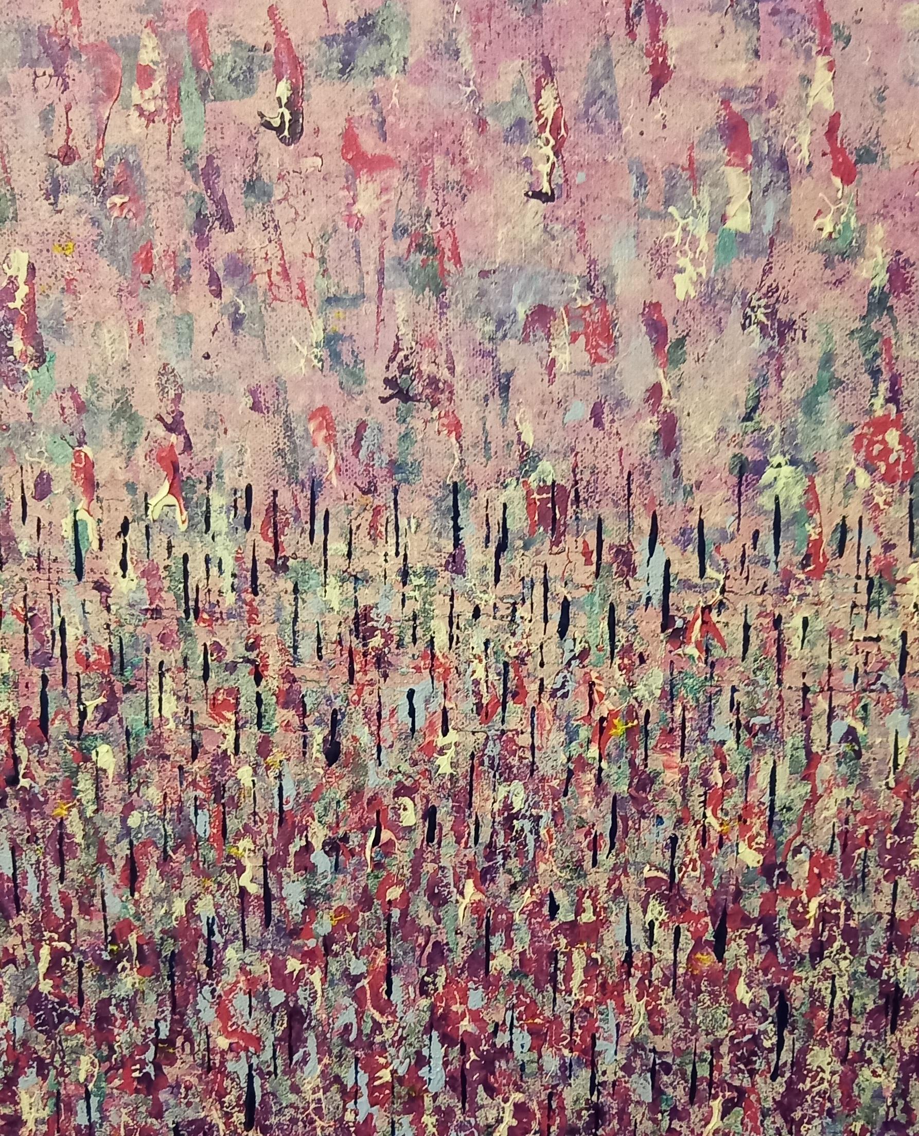 Algún día, Pixie Willoughby, Pintura original, Arte abstracto, Arte con Impasto, 2022 en venta 4