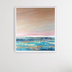 The Sky Is Alive, Pixie Willoughby, Original Painting, Affordable Art, Seascape