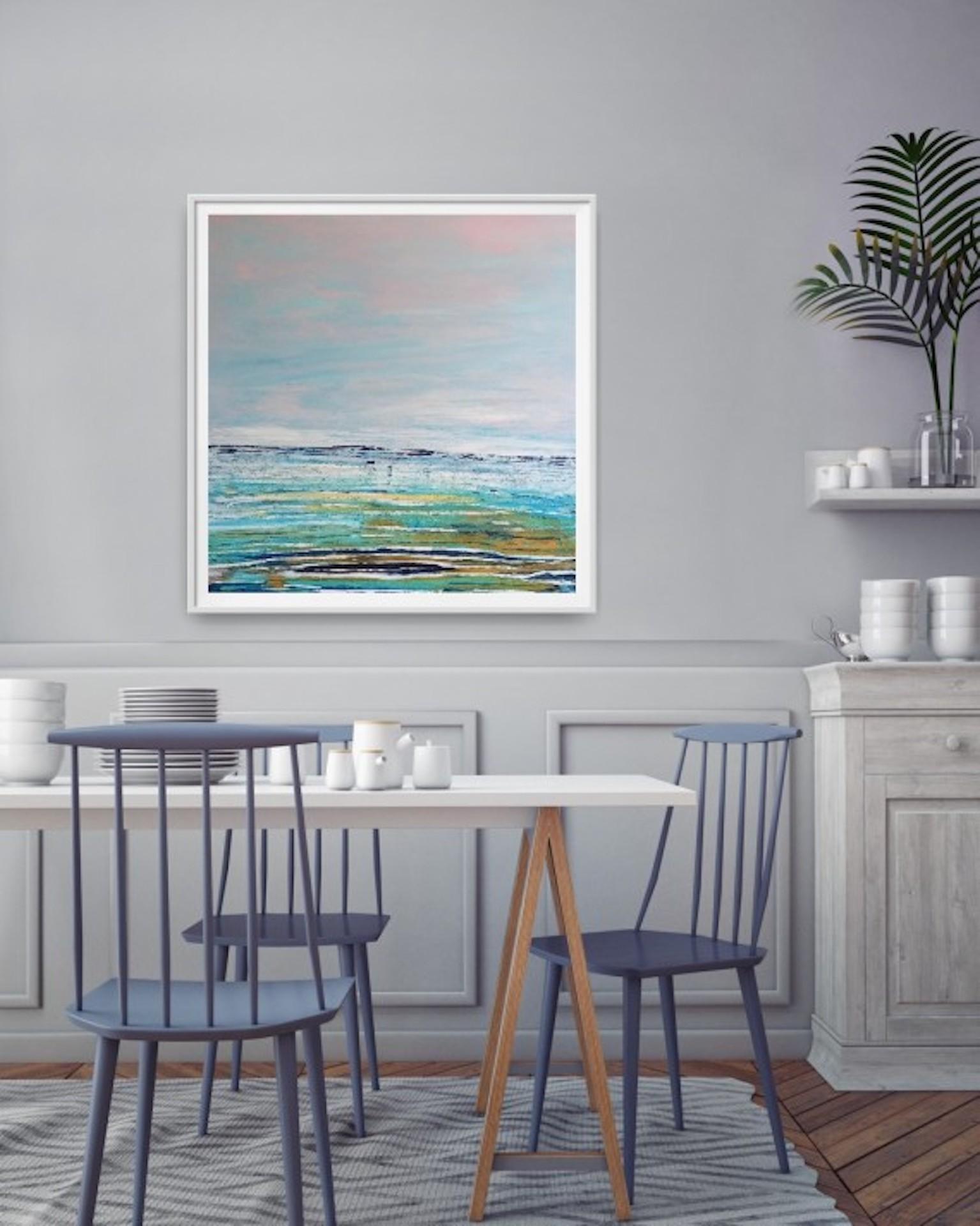 No estás sola, Pixie Willoughby, Pintura original, Arte asequible en venta 6