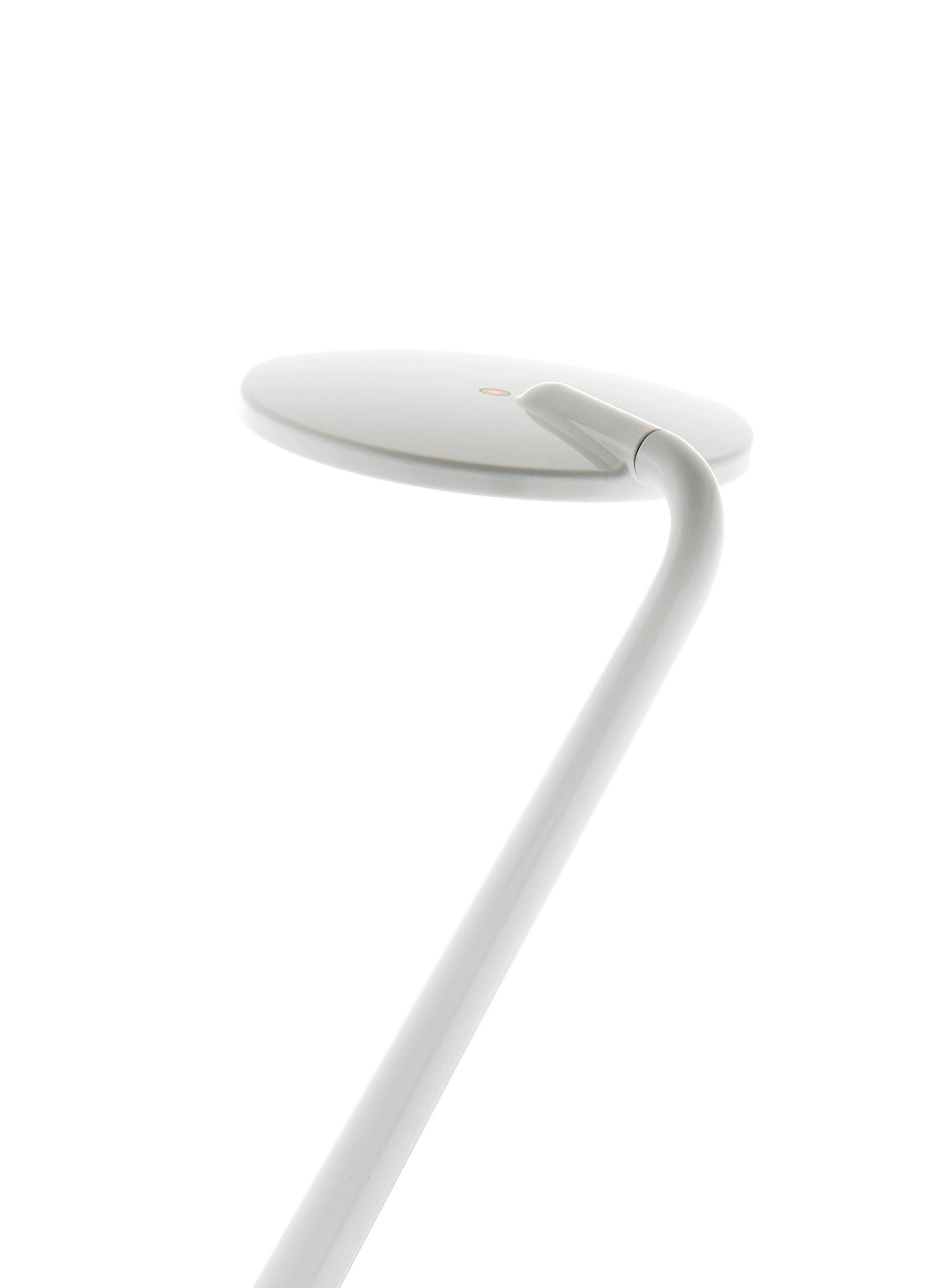 Modern Pixo Optical Table Lamp in White by Pablo Designs For Sale