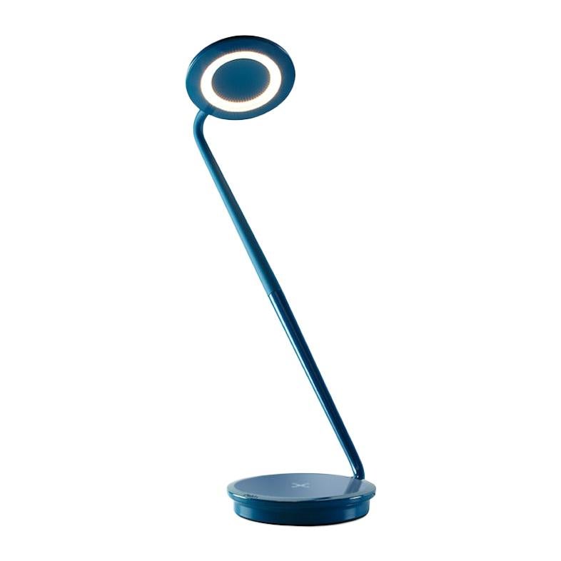 For Sale: Blue (Azure) Pixo Plus Table Lamp by Pablo Designs