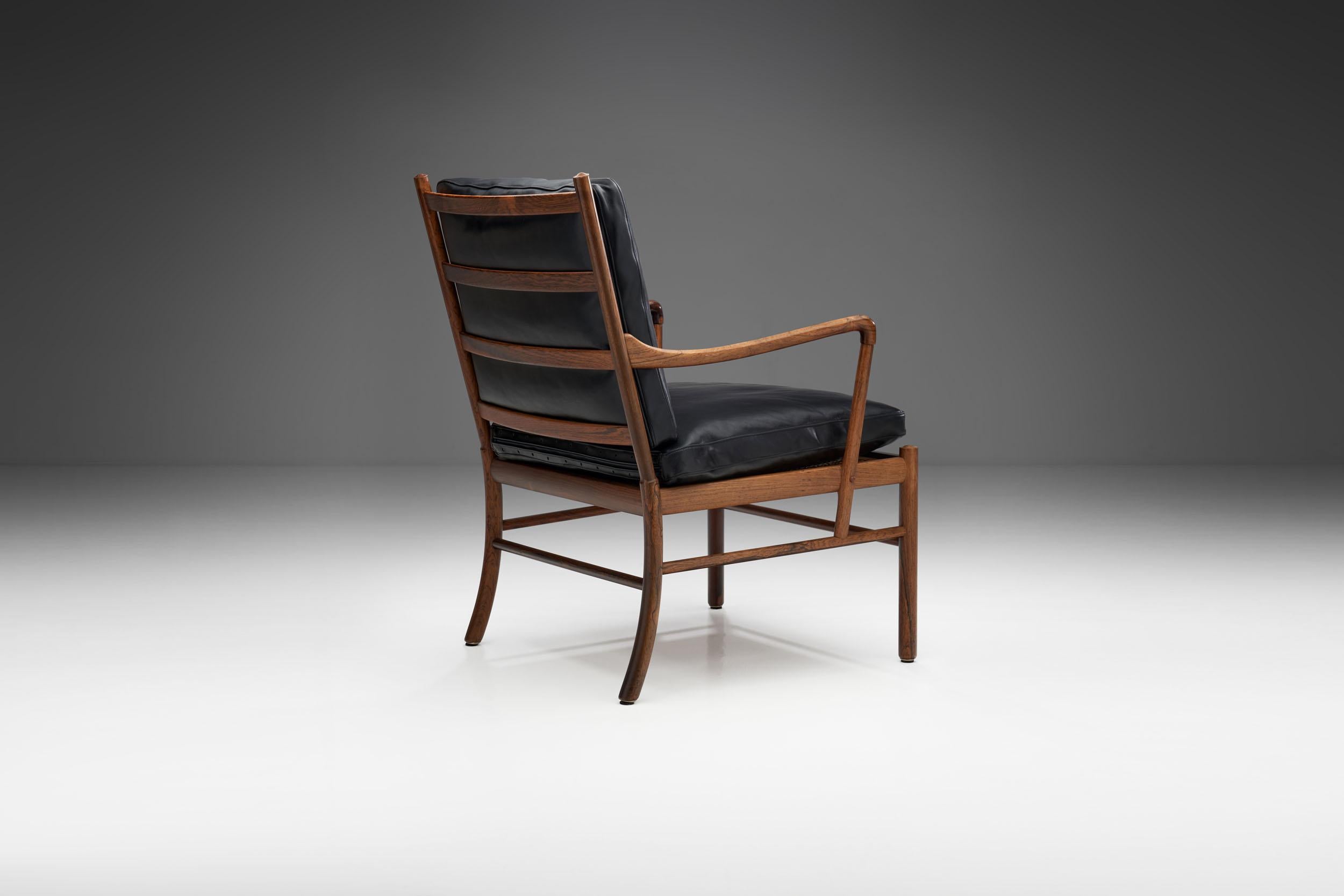 Danois PJ 149 Fauteuil Coloni par Ole Wanscher, Danemark, 1949 en vente