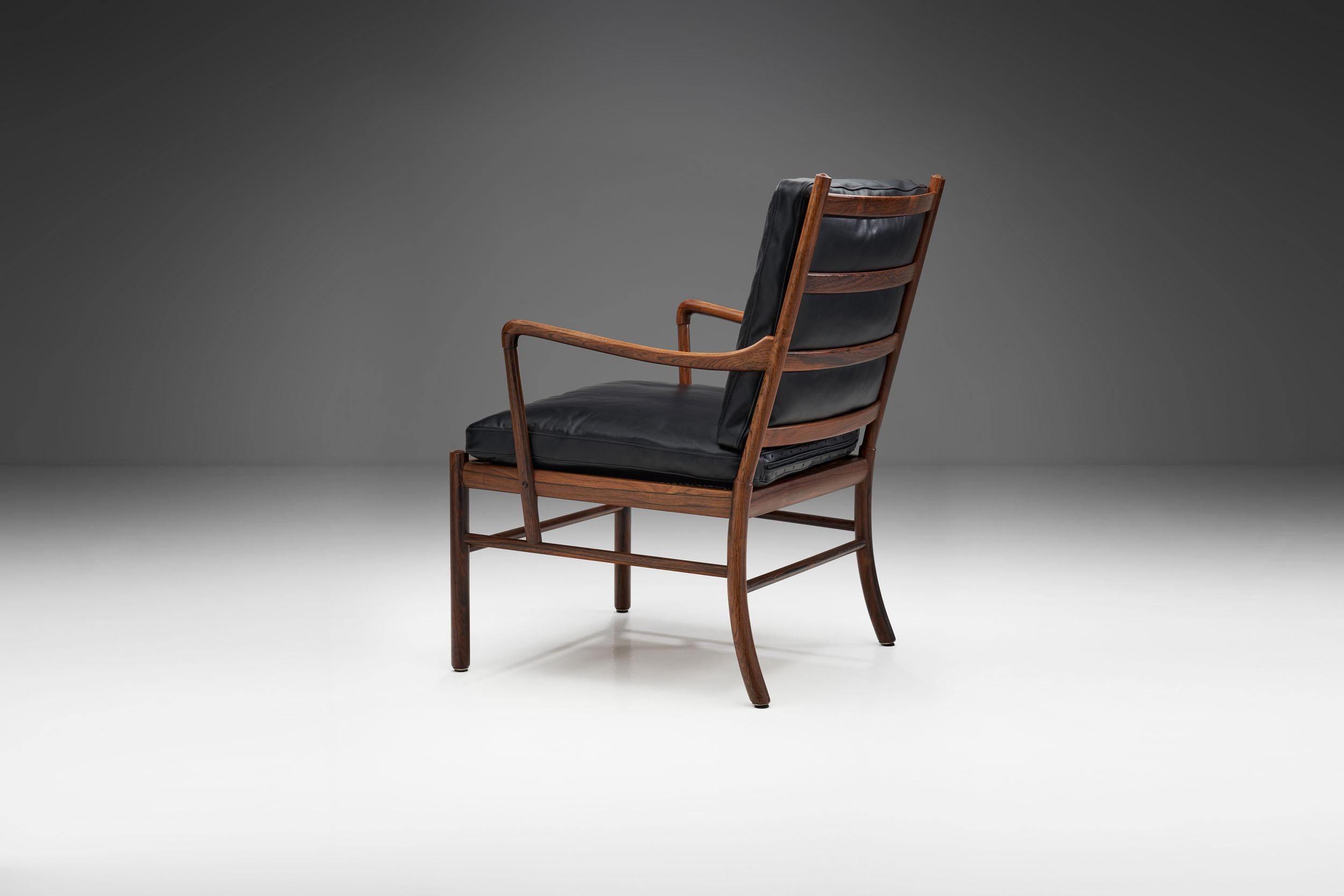 20ième siècle PJ 149 Fauteuil Coloni par Ole Wanscher, Danemark, 1949 en vente