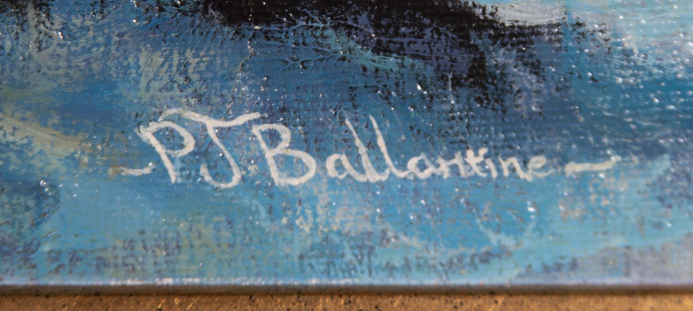 P.J. Ballantine - 1986, huile, spray océanique 4