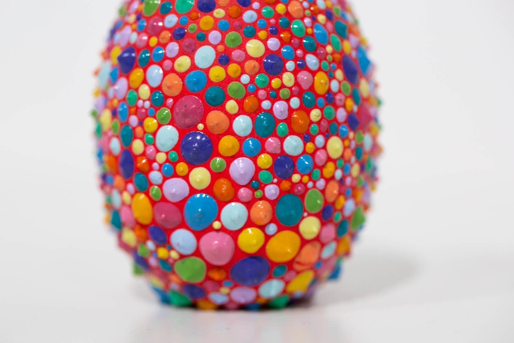 Confetti Control Egg - Sculpture by PJ Linden