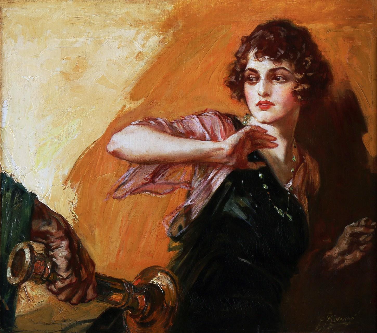 P.J. Monahan Figurative Painting ��– Furcht