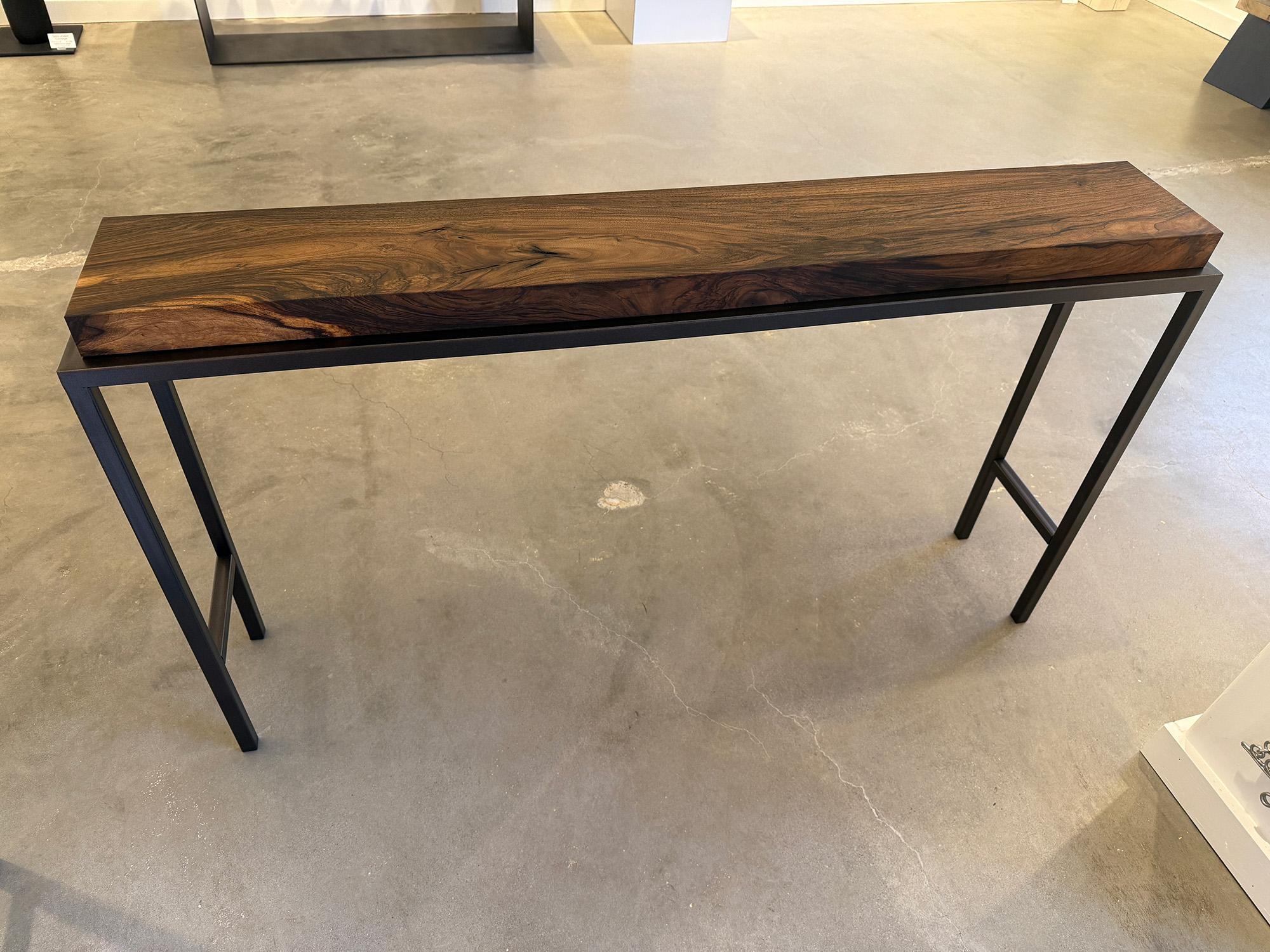 Walnut wood

 It’s all about the materials.

That simple thought keeps me grounded in the moment. It’s how I stay focused on my art and approach to creating furniture that solves design challenges and pleases my clients.

Life has given me