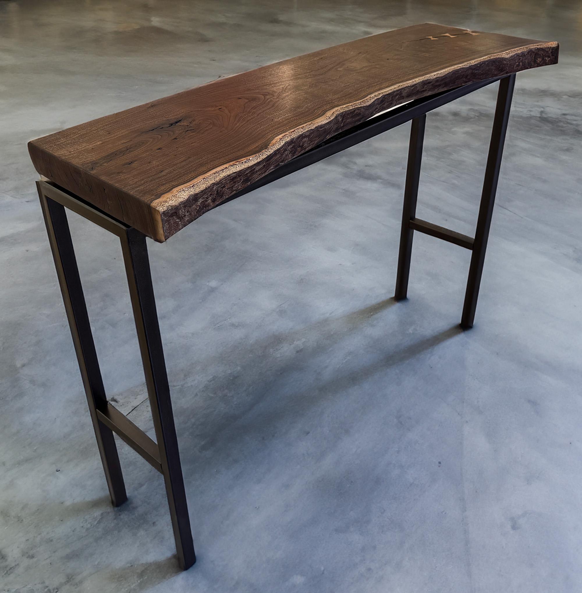 Console Table - Mixed Media Art by PJ Rogers
