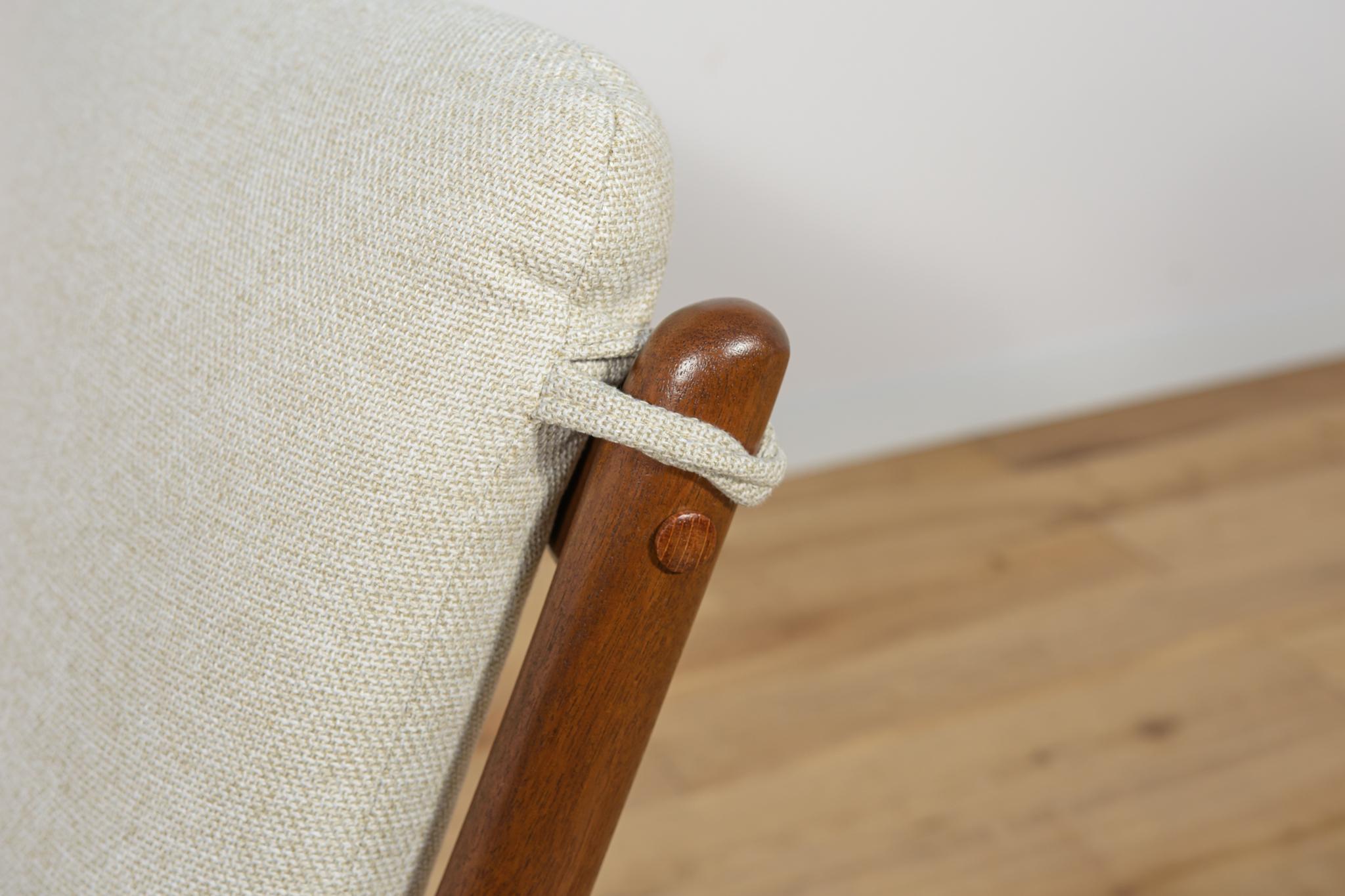 PJ112 Sessel von Ole Wanscher für Poul Jeppesens, Dänemark, 1960er Jahre im Angebot 8