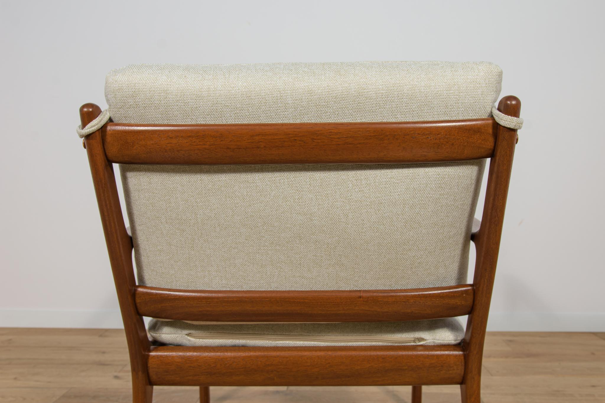 PJ112 Sessel von Ole Wanscher für Poul Jeppesens, Dänemark, 1960er Jahre im Angebot 10