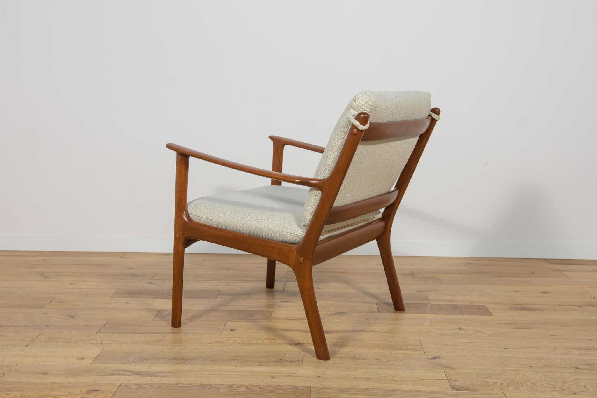 PJ112 Sessel von Ole Wanscher für Poul Jeppesens, Dänemark, 1960er Jahre im Zustand „Hervorragend“ im Angebot in GNIEZNO, 30