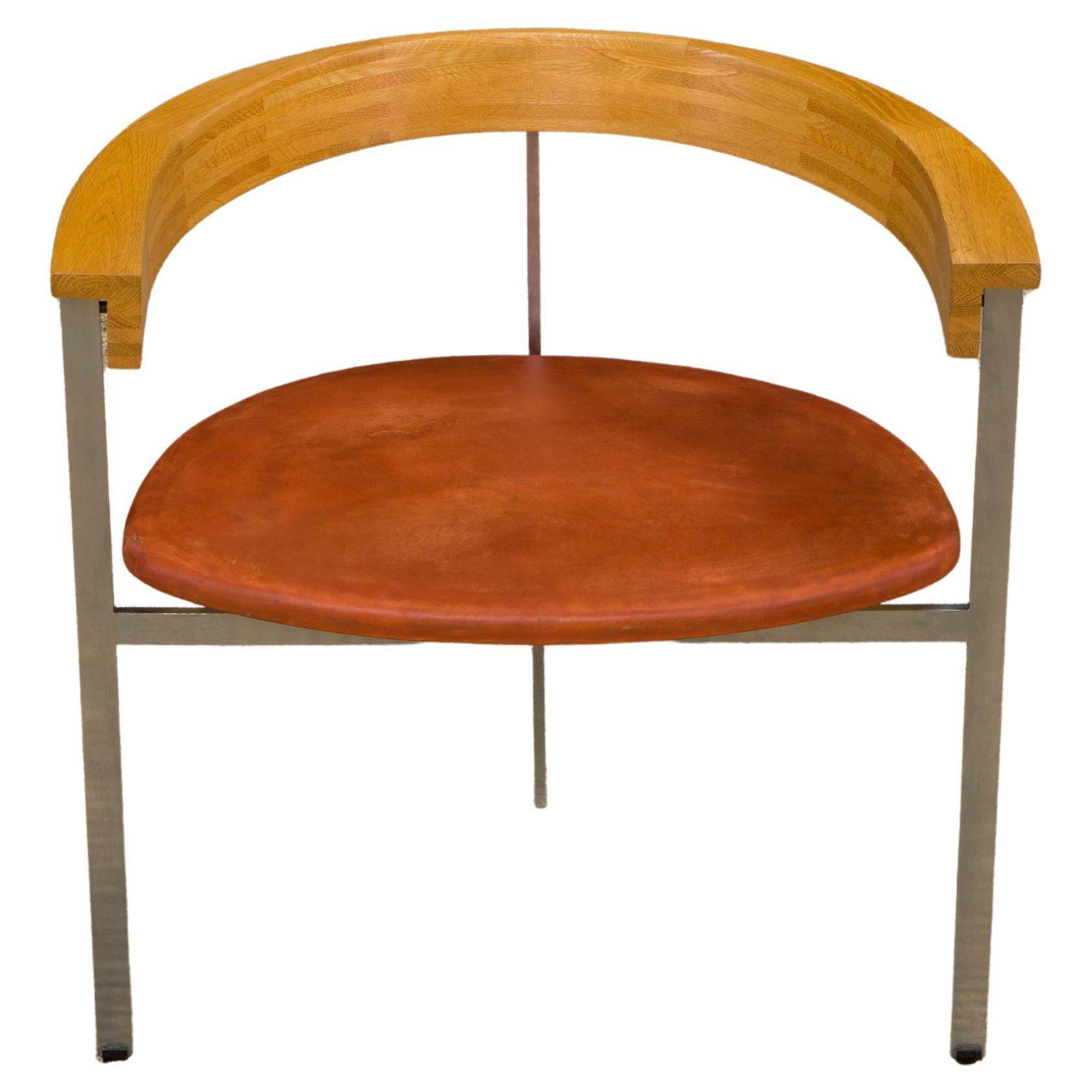 'PK-11' Armchairs by Poul Kjærholm for EKC, Denmark c. 1957, Signed For Sale