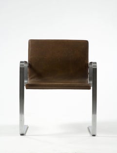 PK 13 "Free Swinger" Cantilevered Armchair by Poul Kjaerholm, circa 1974