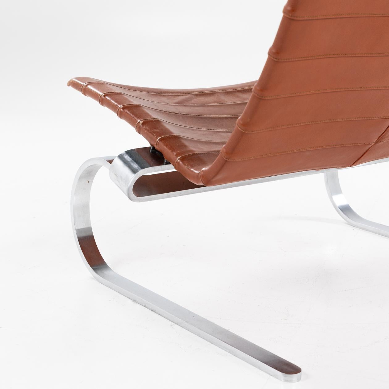 Scandinavian Modern PK 20 easy chair by Poul Kjærholm / E. Kold Christensen. 2 pcs. in stock. For Sale
