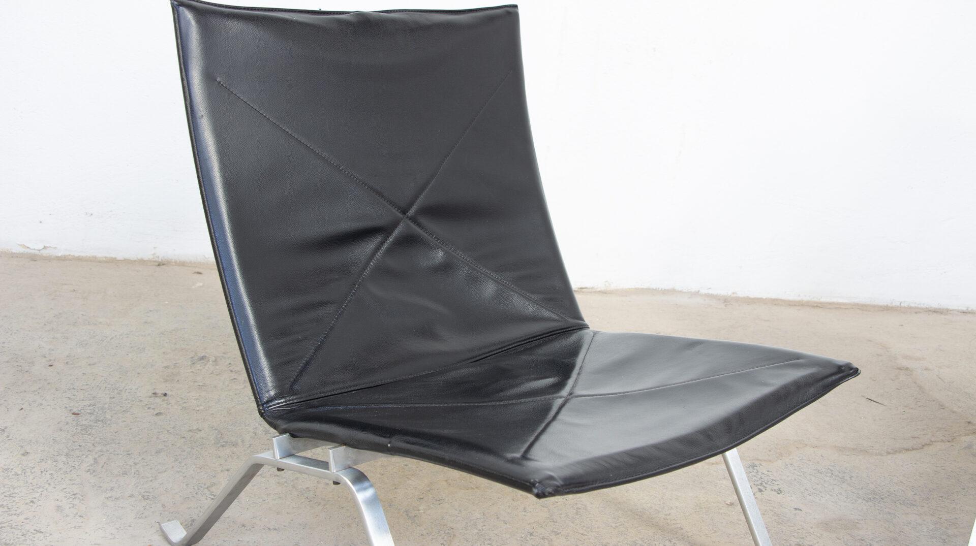 Mid-Century Modern Fauteuils PK 22 de Poul Kjærholm pour Fritz Hansen en vente