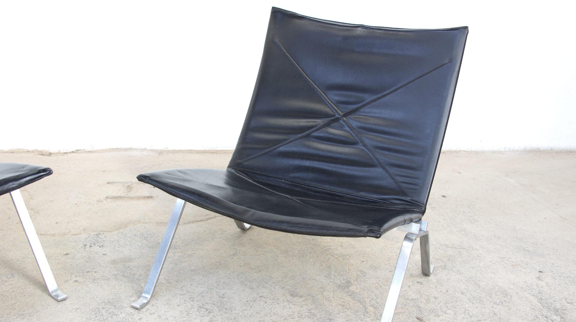 Fauteuils PK 22 de Poul Kjærholm pour Fritz Hansen en vente 2