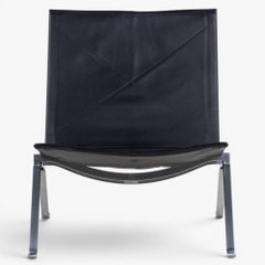 PK 22 - Easy chair in leather by Poul Kjærholm