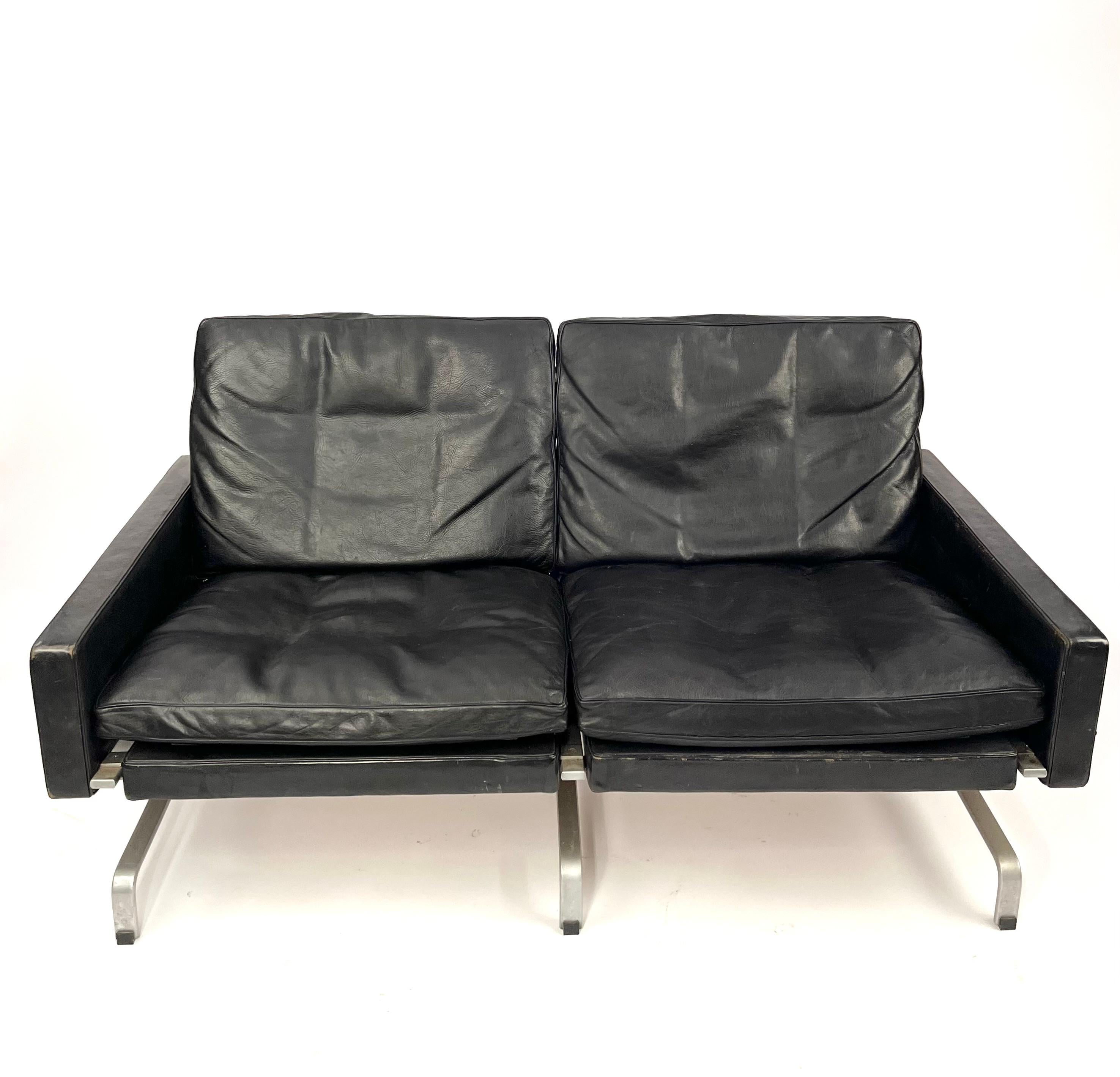 Scandinavian Modern PK-31-2 sofa by Poul Kjaerholm, Denmark For Sale