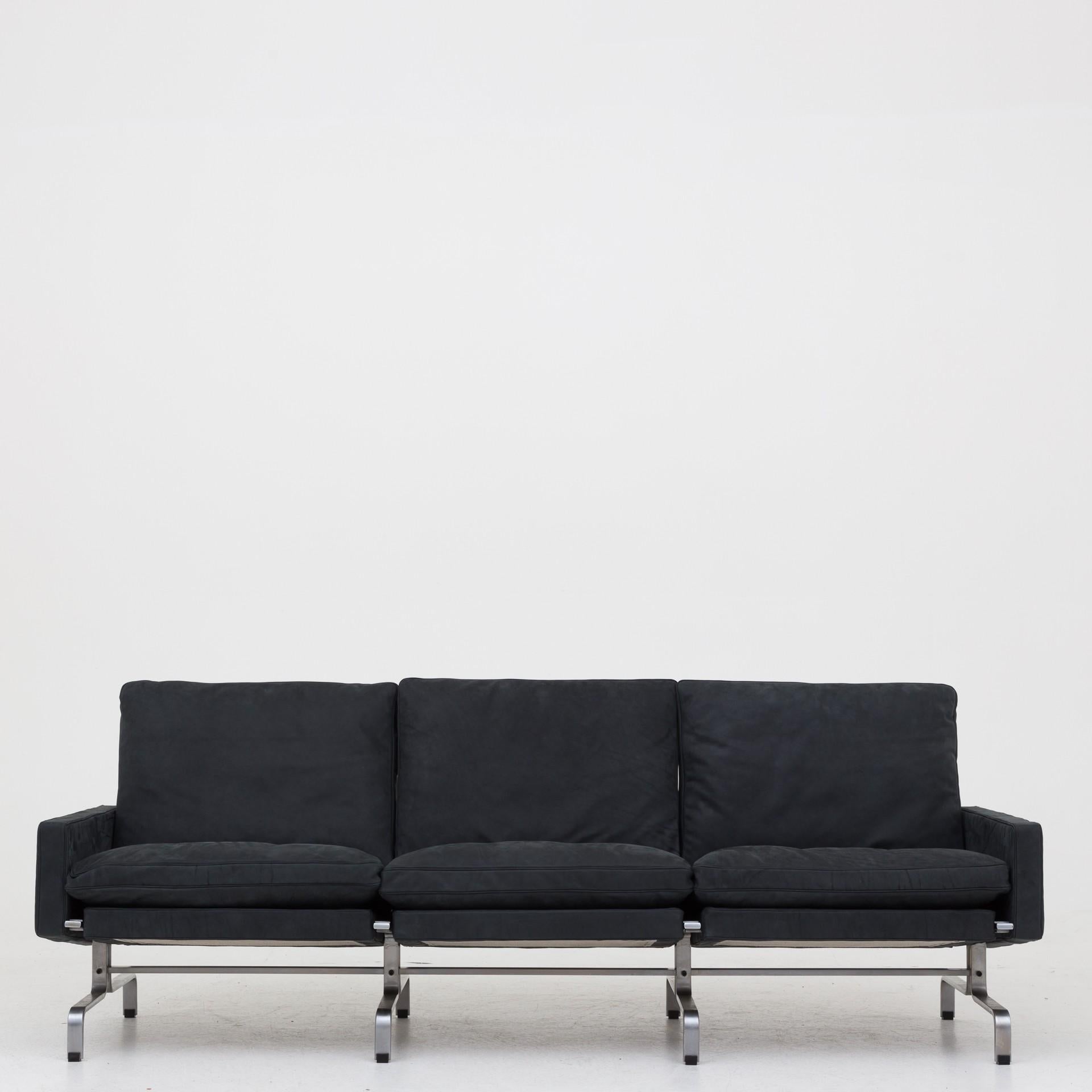Pk 31/3, Reupholstered Sofa by Poul Kjærholm 2