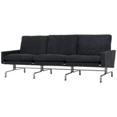 Pk 31/3:: Wiedergepolstertes Sofa von Poul Kjærholm