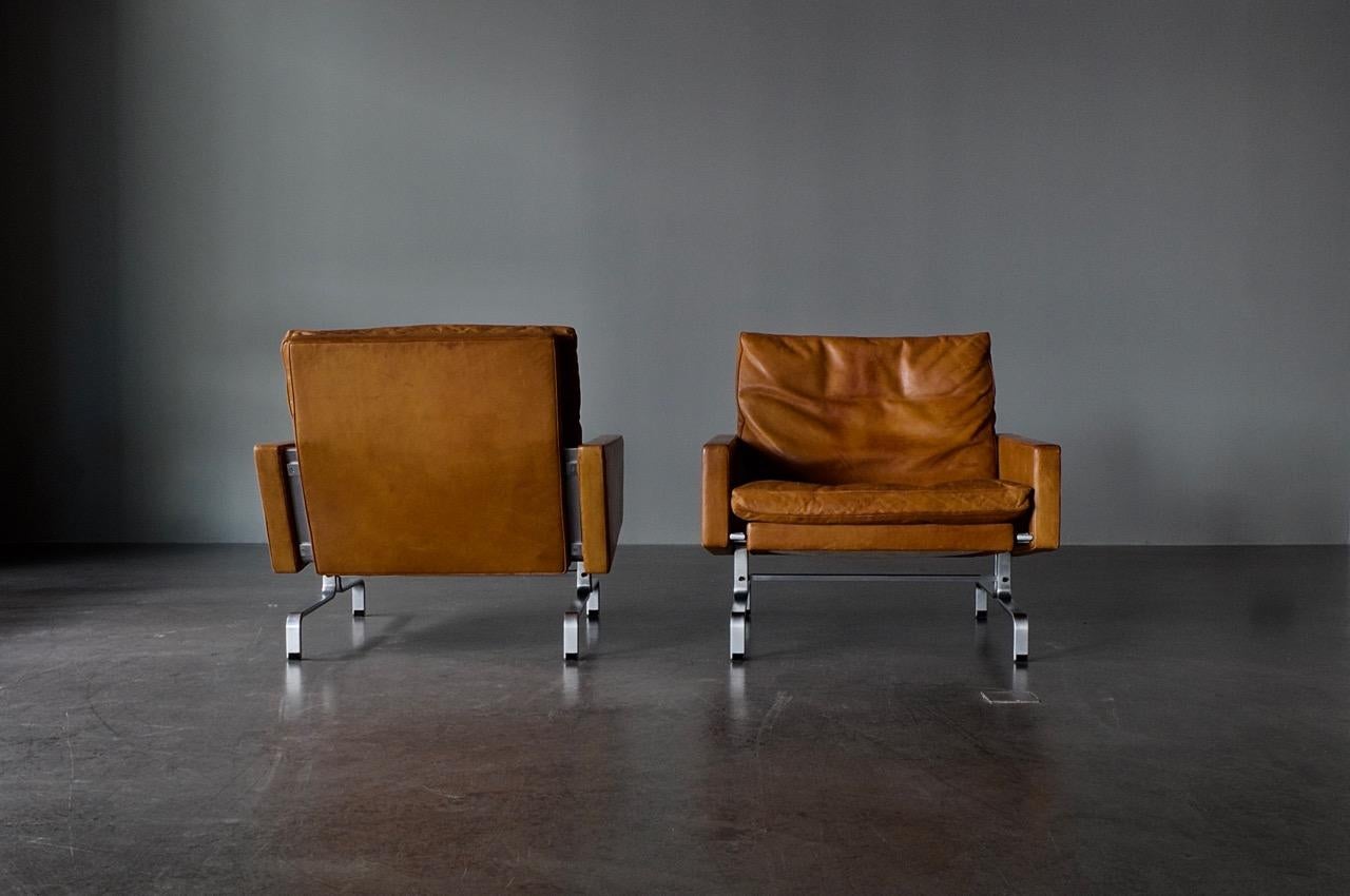 Danish PK-31 Lounge Chairs by Poul Kjaerholm for Kold Christensen, Denmark 1960s