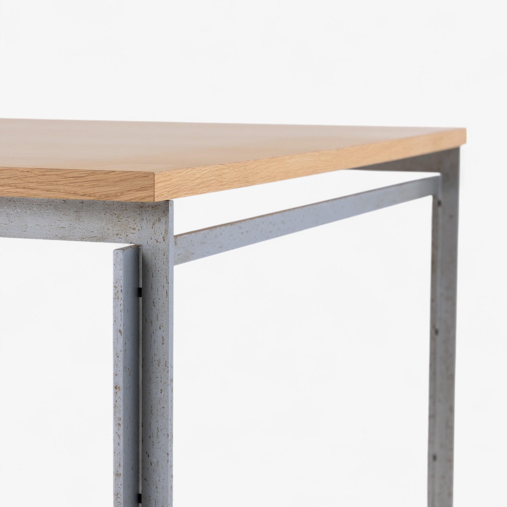Danish PK 51 - Large desk/work table with oak top by Poul Kjærholm For Sale