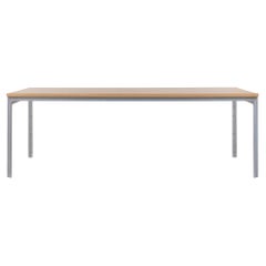 PK 51 - Large desk/work table with oak top by Poul Kjærholm