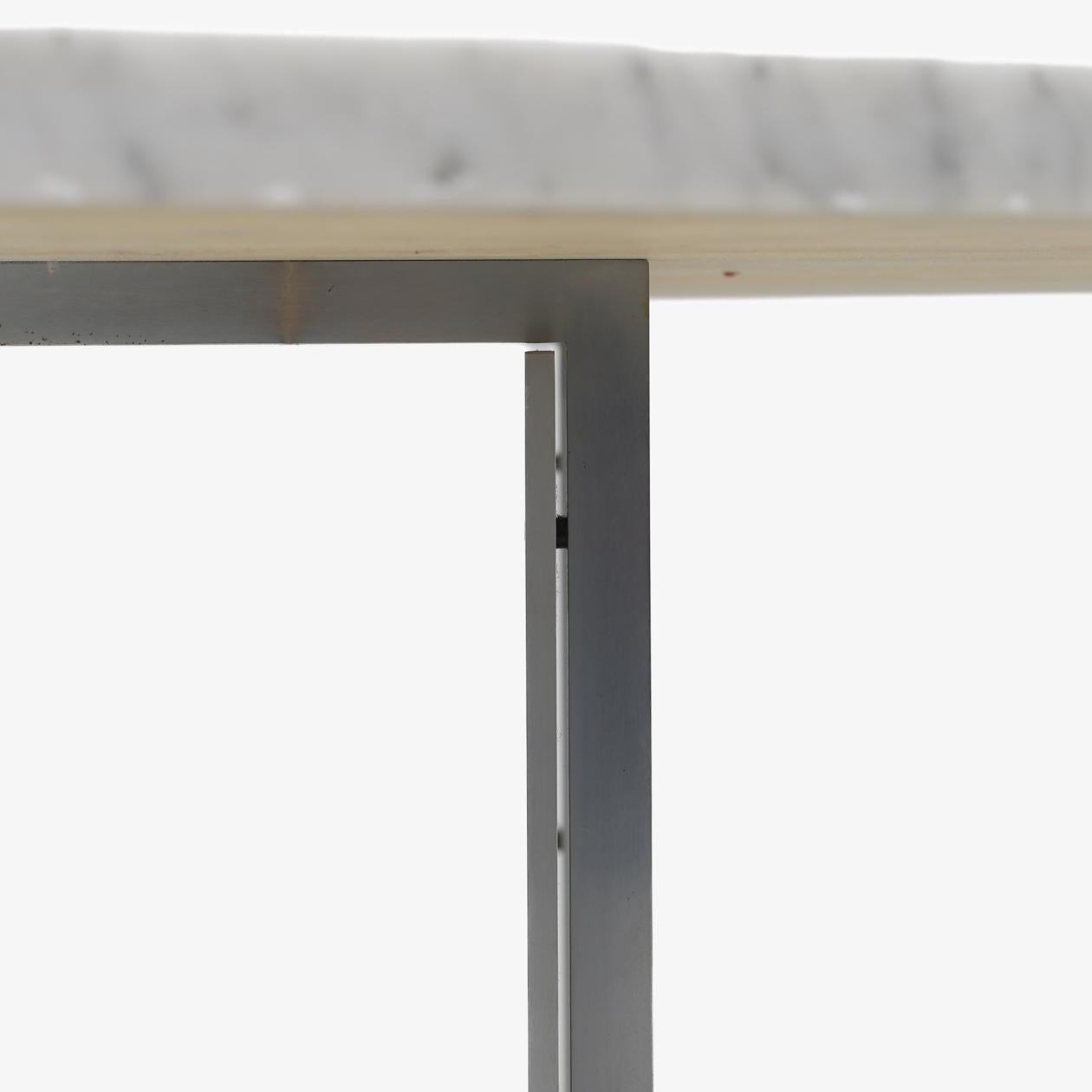 Patinated PK 54 Dining Table by Poul Kjærholm