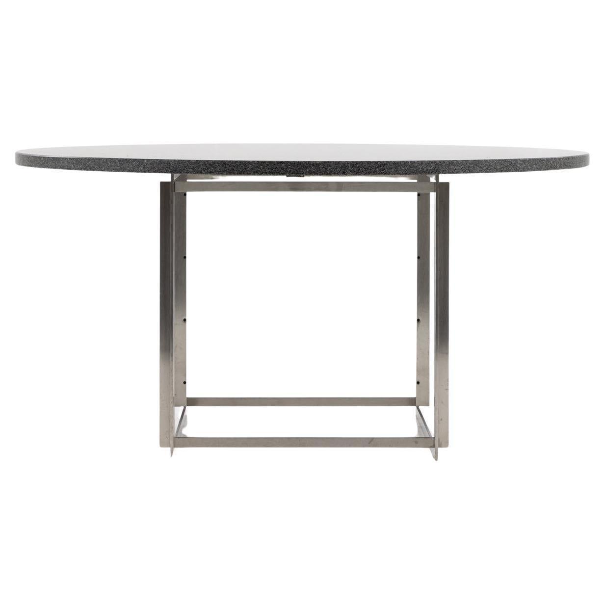 PK 54 dining table by Poul Kjærholm For Sale