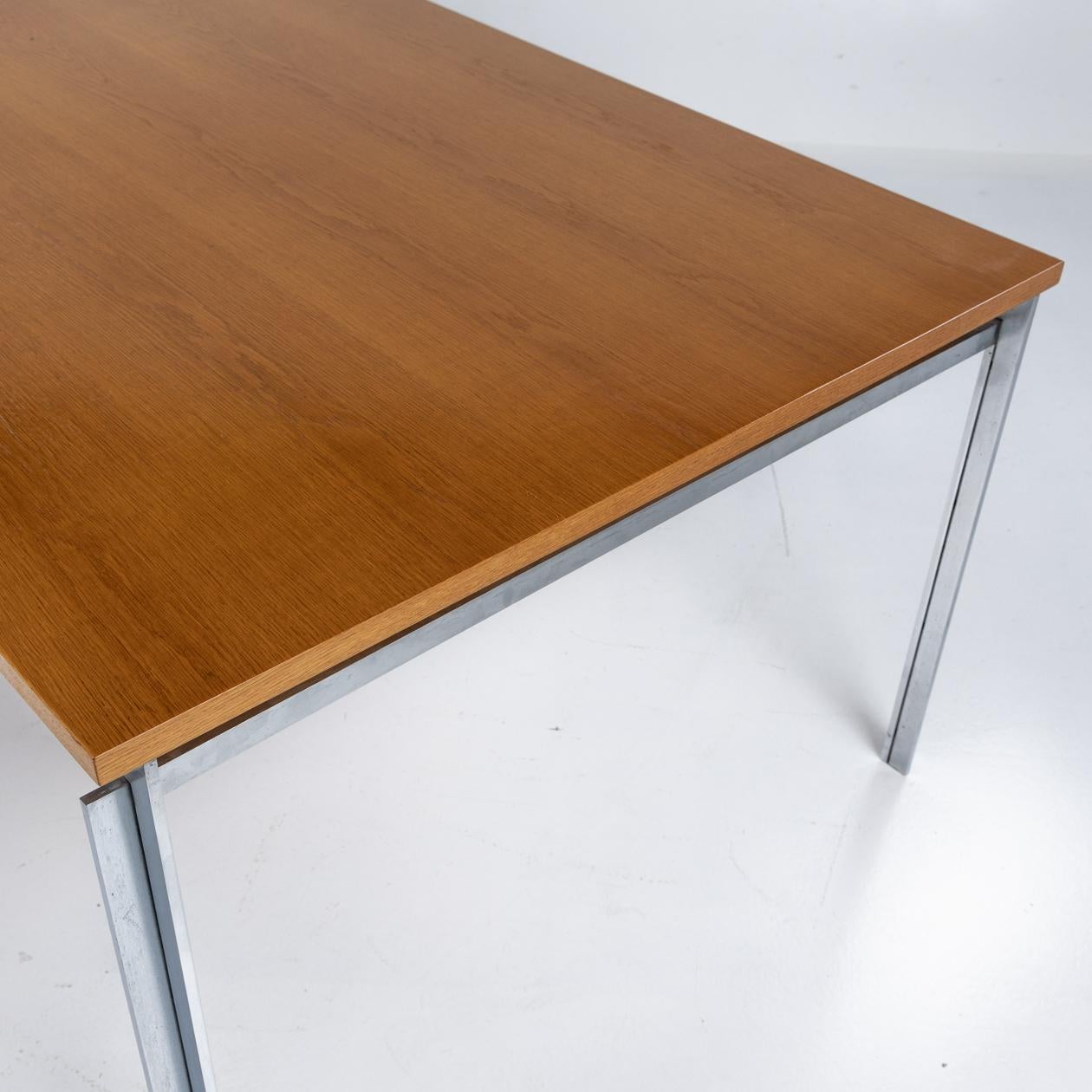 Steel PK 55 - Desk/dining table in ash by Poul Kjærholm For Sale