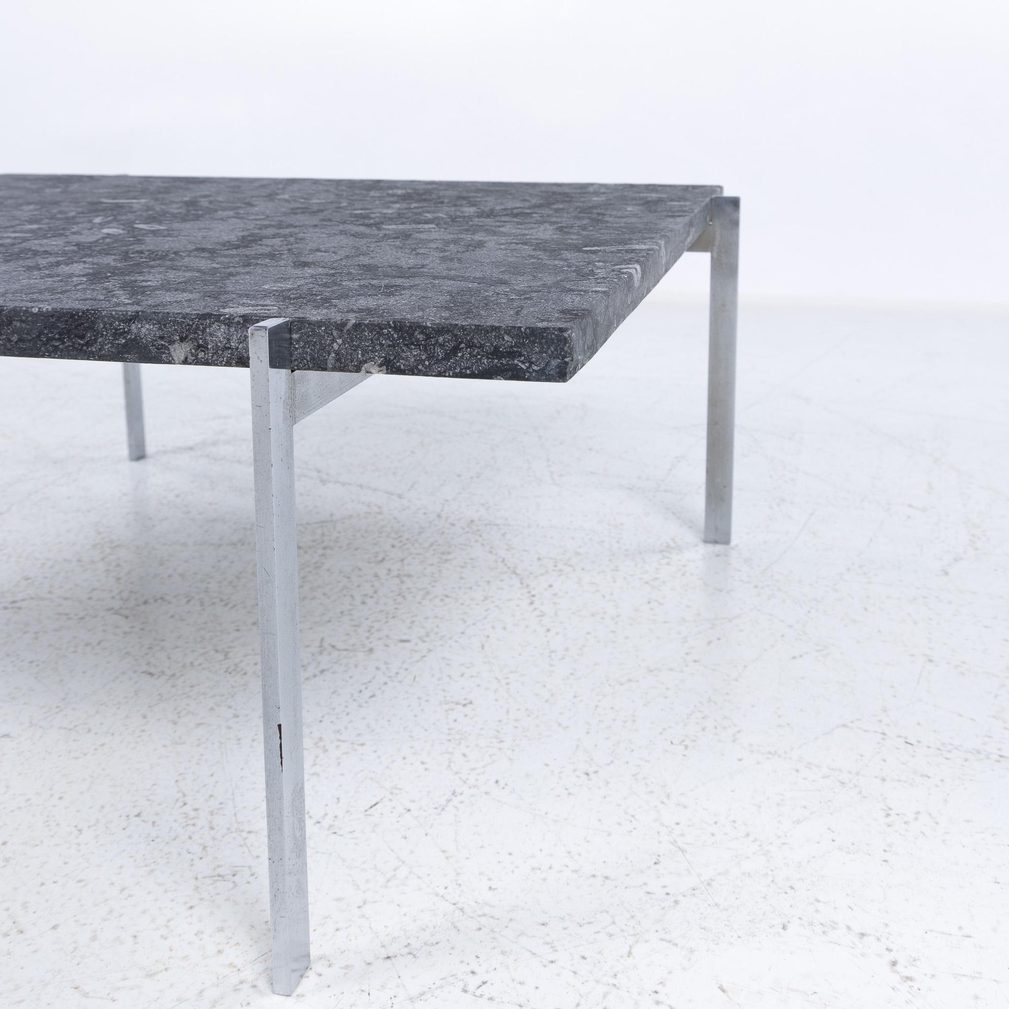 Mid-Century Modern PK 61 - Table basse en marbre de Poul Kjærholm en vente