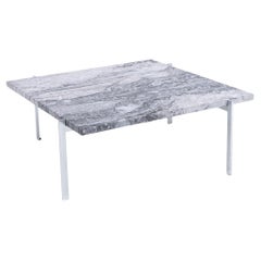 PK 61 - Mesa baja de mármol Porsgrunn de Poul Kjærholm