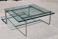 PK-61 Glastisch von Poul Kjaerholm für E. Kold Christensen