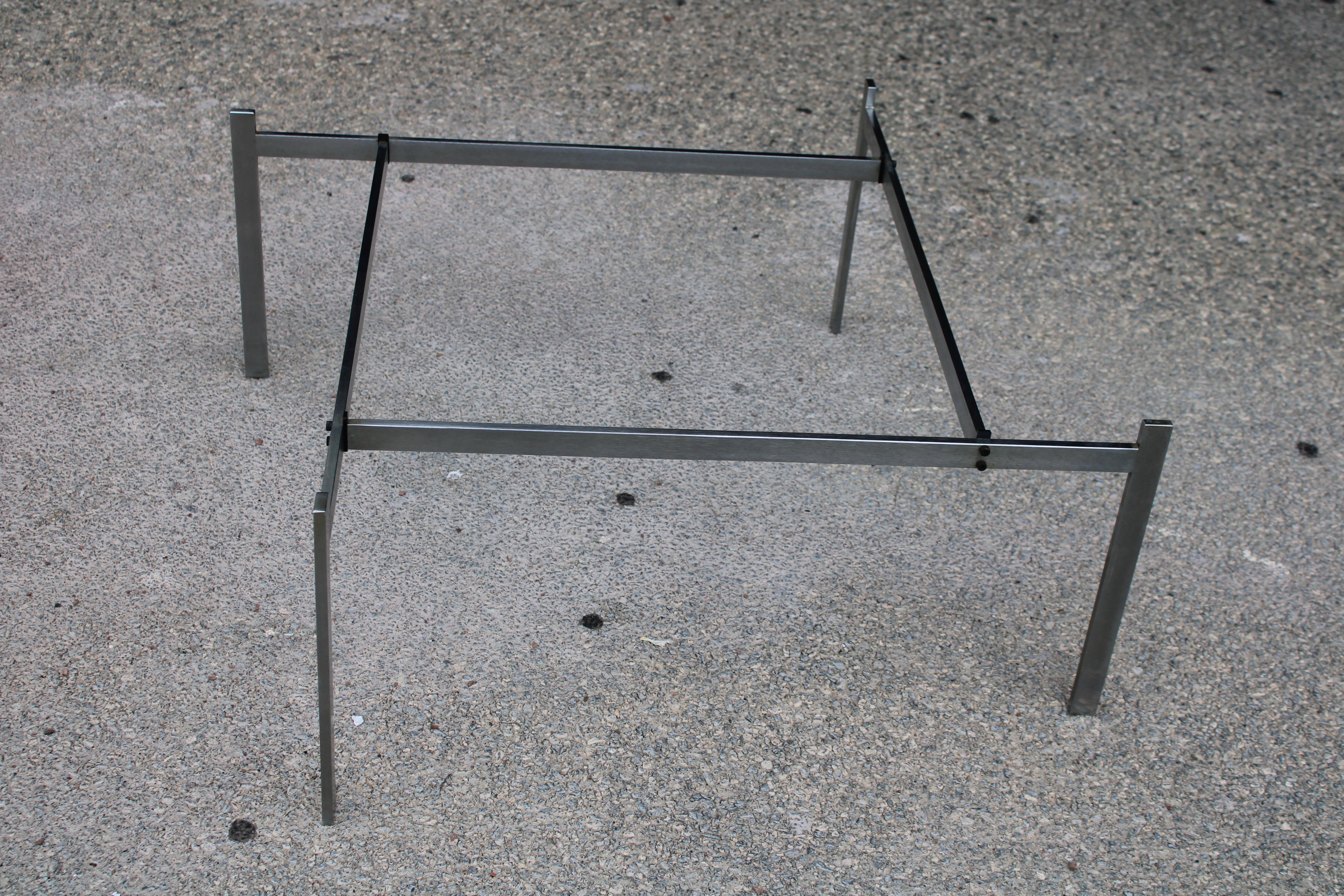 Mid-20th Century PK-61 Glass Table by Poul Kjaerholm for E. Kold Christensen For Sale