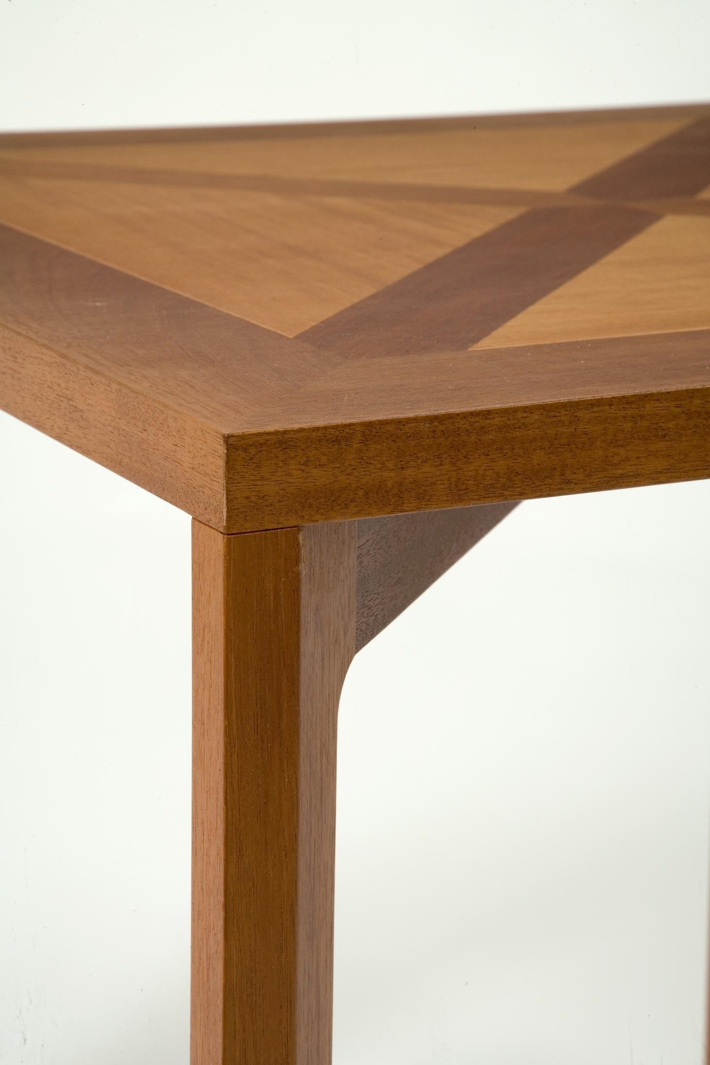 PK 70 Mahogany Dining Table by Poul Kjærholm, circa 1990 In Excellent Condition In New York, NY