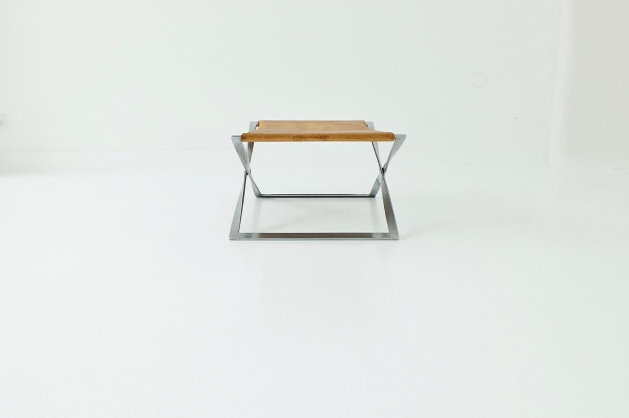 PK 91 Folding Stool, Poul Kjaerholm for E. Kold Christensen, 1961 5