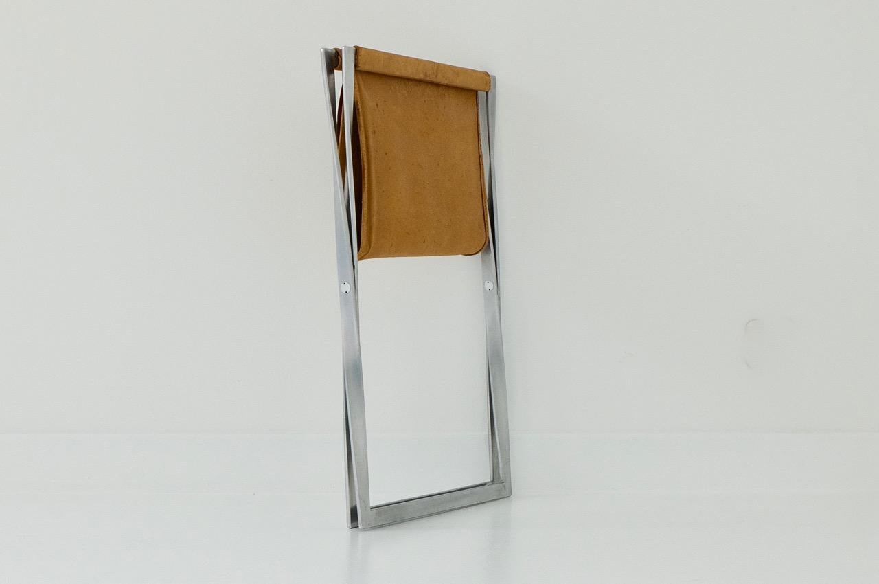 PK 91 Folding Stool, Poul Kjaerholm for E. Kold Christensen, 1961 In Good Condition In Munster, NRW