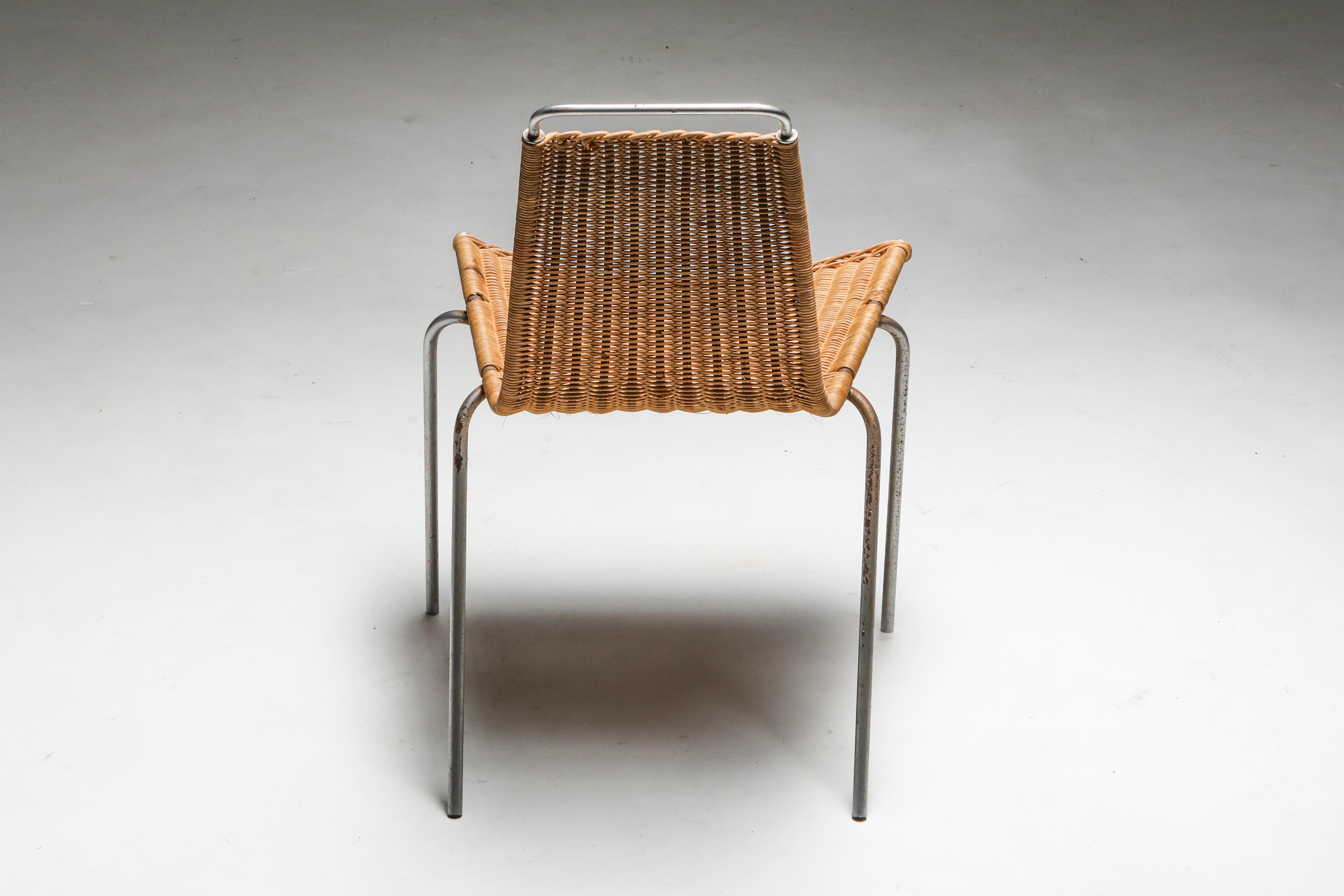 PK1 Chair by Poul Kjaerholm In Fair Condition In Antwerp, BE