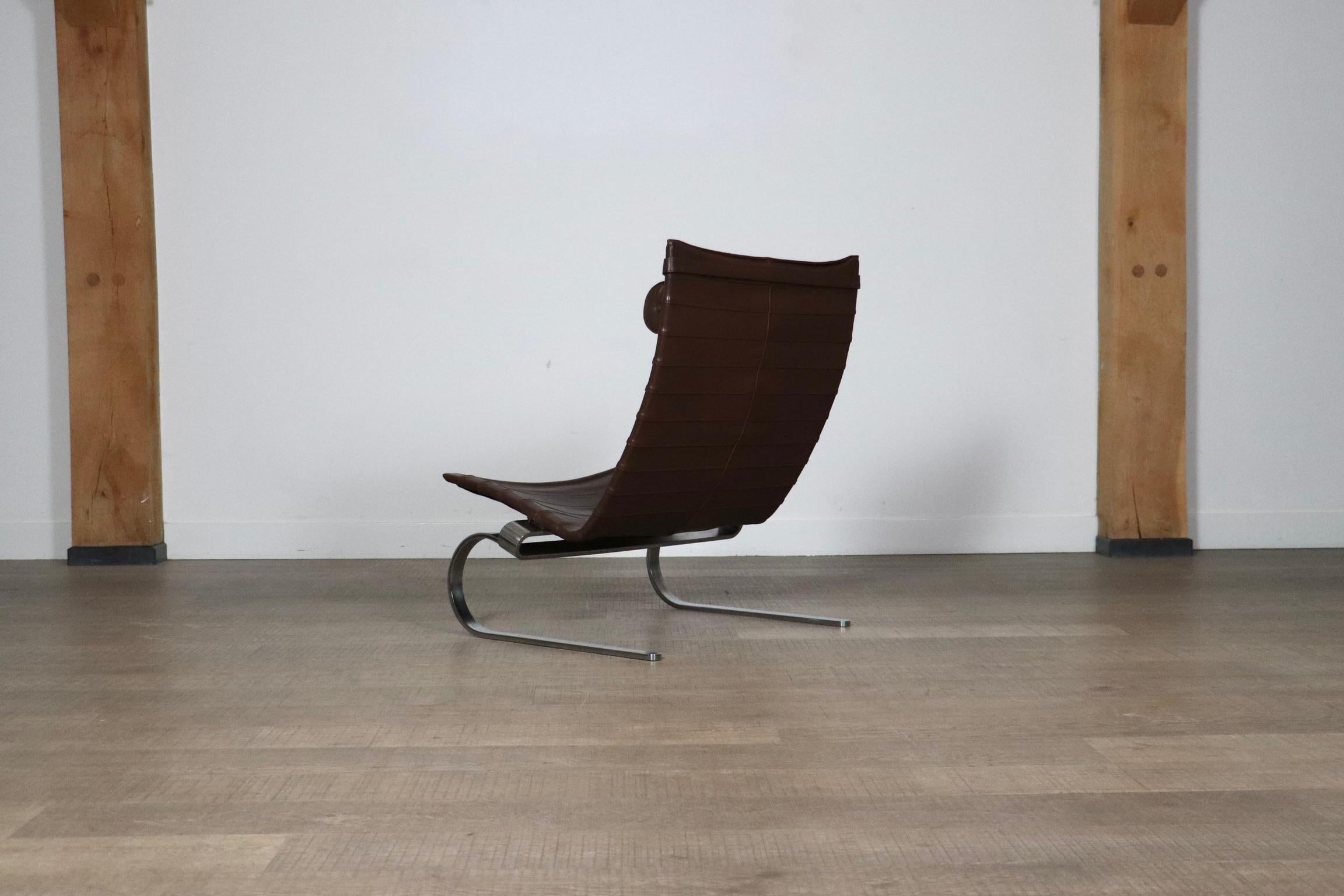 PK20 Chair By Poul Kjaerholm For E. Kold Christensen, Denmark 1970s 6