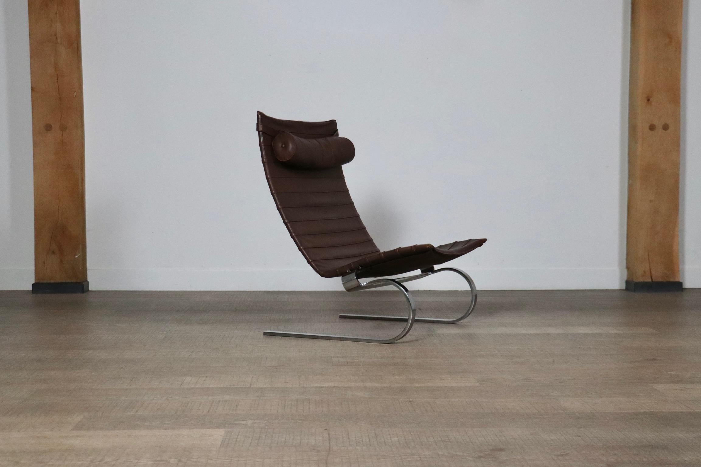 PK20 Chair By Poul Kjaerholm For E. Kold Christensen, Denmark 1970s 1